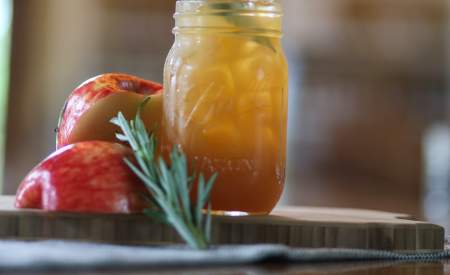 Log Cabin Cocktail from Eight Oaks Farm Distillery