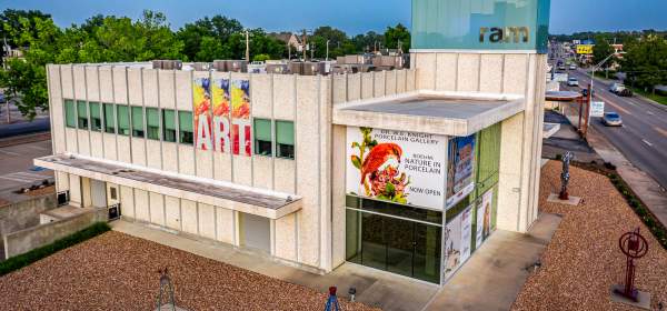 The Regional Museum of Art is located on Rogers Avenue in Fort Smith.