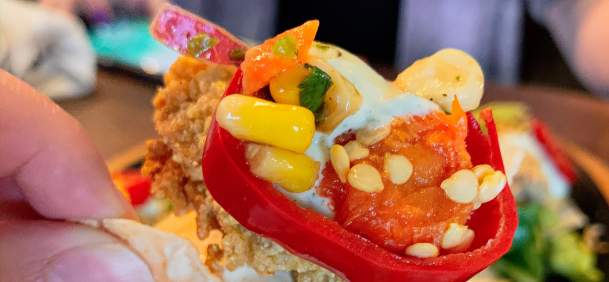 Fried oyster nachos from J. Wilson's