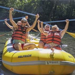 Rafting the McKenzie River