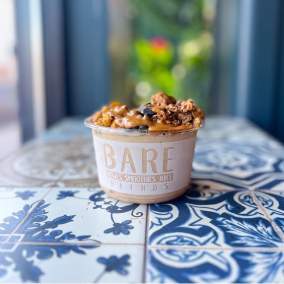 chai bowl at Bare Blends