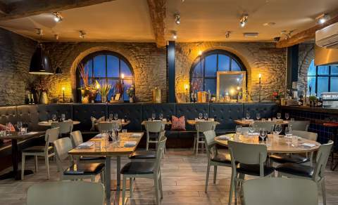MBB Brasserie at night