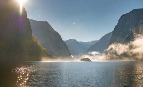 Fjordkreuzfahrt UNESCO Nærøyfjord