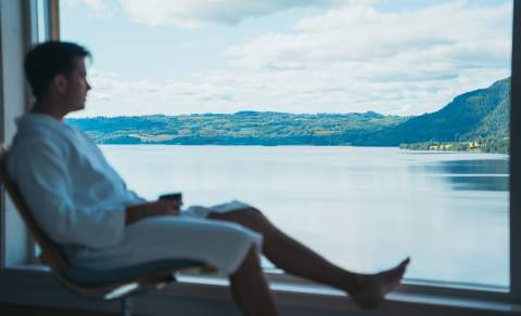 Utsikt og avslapning på Wood Hotel