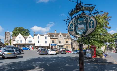 The Market Place in Northleach