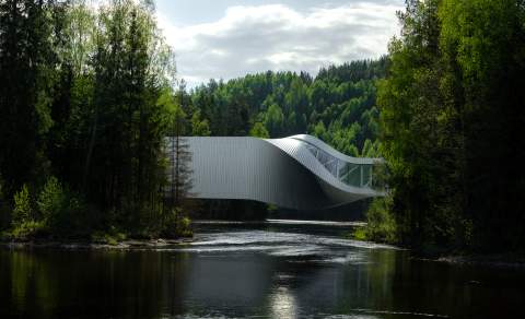 En rolig sommerdag ved The Twist på Kistefos