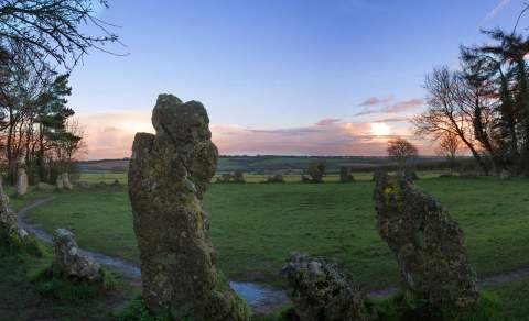 The Rollright Stones prehistoric stone circle