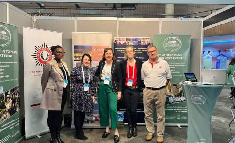 Stand sharers promoting Cheltenham and the Cotswolds