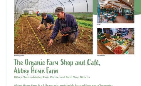 The cover of Abbey Home Farm Sustainability Champions case study