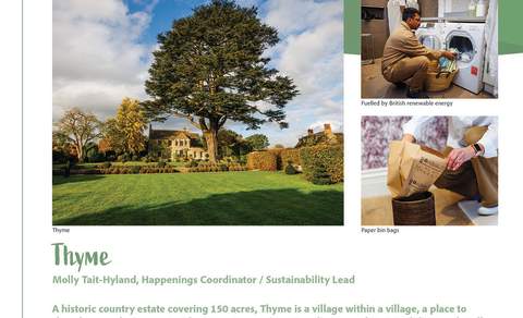 Cover of Thyme Sustainability Champions case study