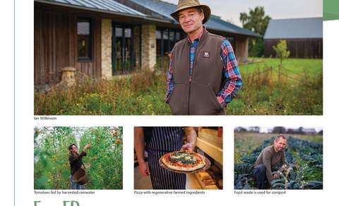The cover of the FarmED Sustainability Champions case study