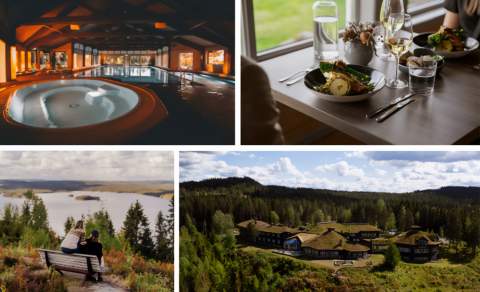 Finnskogtoppen Spa & Velværehotell - collage