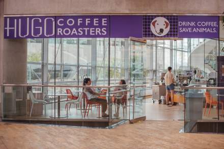 Hugo Coffee's shop at the Salt Lake City Public Library