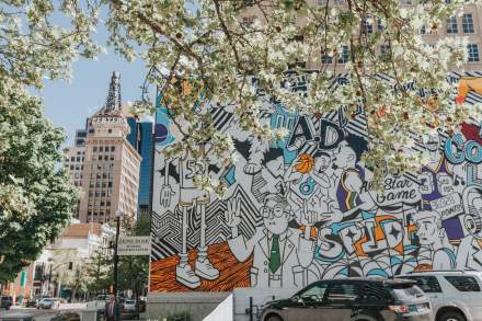 Mural in downtown Salt Lake