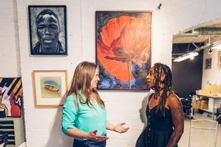 Art Access’ Gabriella Huggins and Cara Jean Hall discuss future galleries and projects.