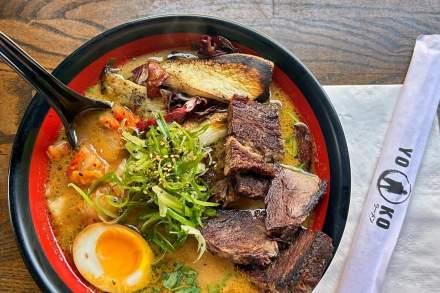 Image of a ramen bowl at Yoko Ramen.