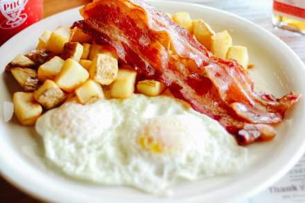 Image of a plate at Penny Anns Cafe