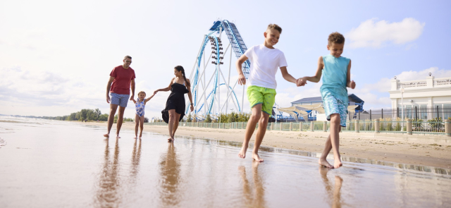 Family Beach Hero