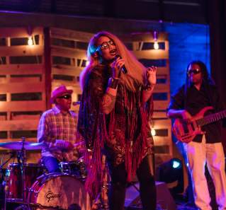 Tameca Jones and band perform at Austin Food and Wine Fest
