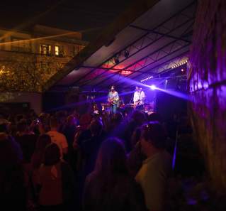 Band of Heathens on stage at Mohawk on Red River in Austin Texas