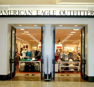 an American Eagle Outfitters storefront