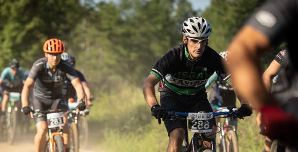 Mountain Bike Race at Anne Springs Close Greenway