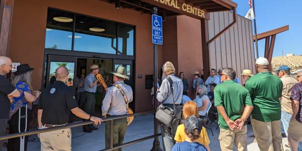 Joshua Tree National Park Visitor Center Grand Opening Freedom Plaza