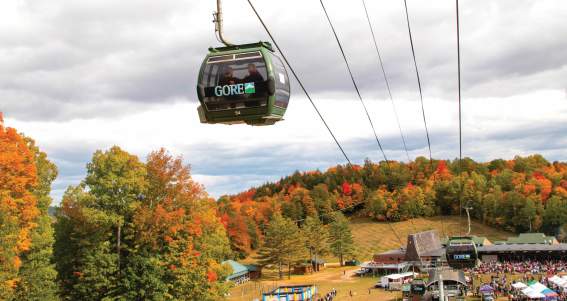 Gondola Ride at Gore Mountain
