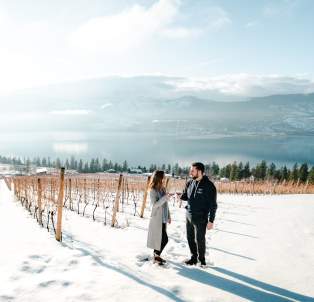 Love for Kelowna Hoodie - 50th Parallel Winery (1)