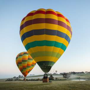 Hot air ballooning, Avon Valley