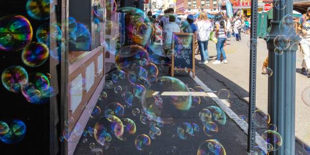 Bubbles @ blueberry art festival