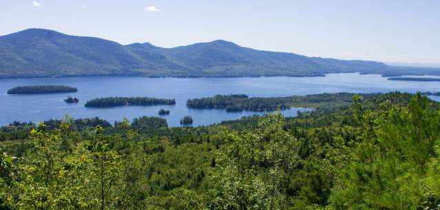 View of Lake George from The Pinnacle summit