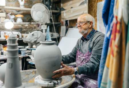 From Harrods to Handmade: The Ever-Evolving Art of Potter John Bourdeaux