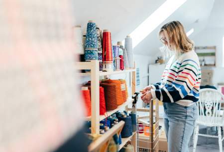 Woven by the Sea: Emily Mary’s Scilly-Inspired Textiles