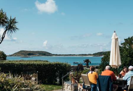 Tresco Island dining