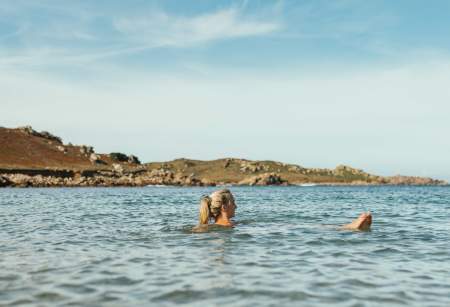 An Autumn Sea Swim Adventure