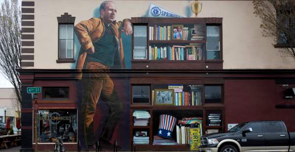 Ken Kesey Mural by Thomas Moser