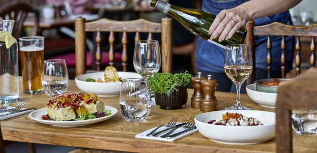 Food at The Black Horse Climping