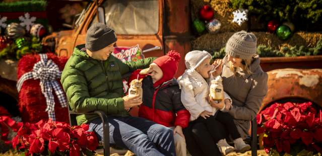 Family at Patterson Farm