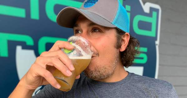 Liquid Roots- Man Drinking