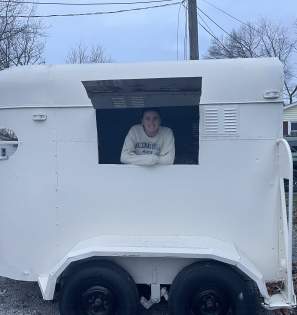 O Hartley in Bouquet Bliss mobile truck