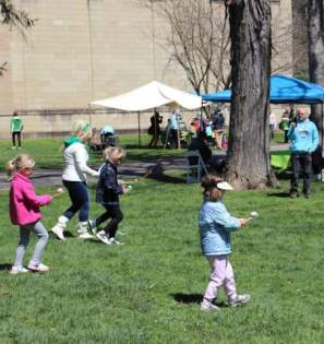 Hayes Easter egg roll