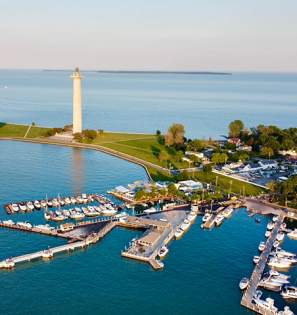 Perry Monument Aerial