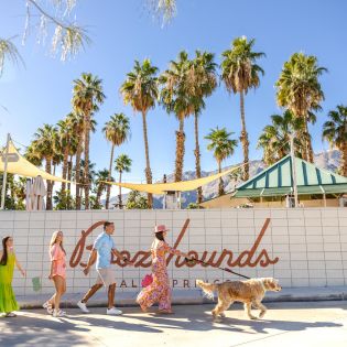 Brunch at Boozehounds in Palm Springs