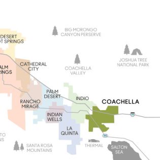Directions to Coachella Map
