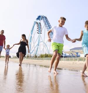 Family Beach Hero