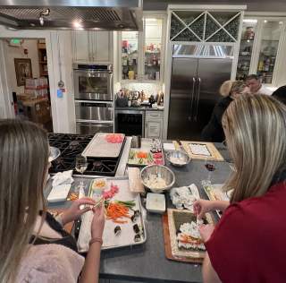 Vino Venue Cooking Class Sushi
