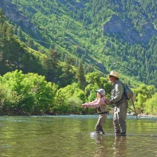 Fly Fishing the Provo River