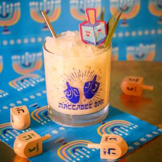 Drink at the Maccabee Bar Popup