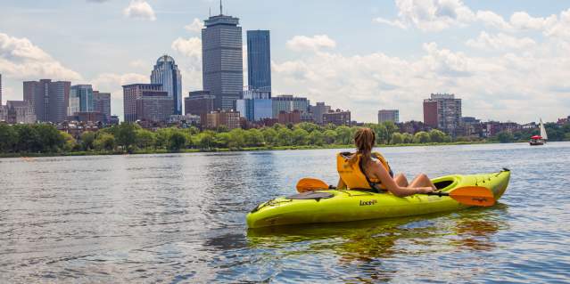 Kayaking in Boston